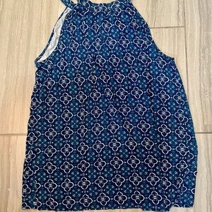 Market & Spruce Floral Sleeveless Top